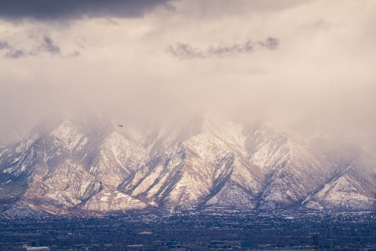 Wasatch Peaks mountain range