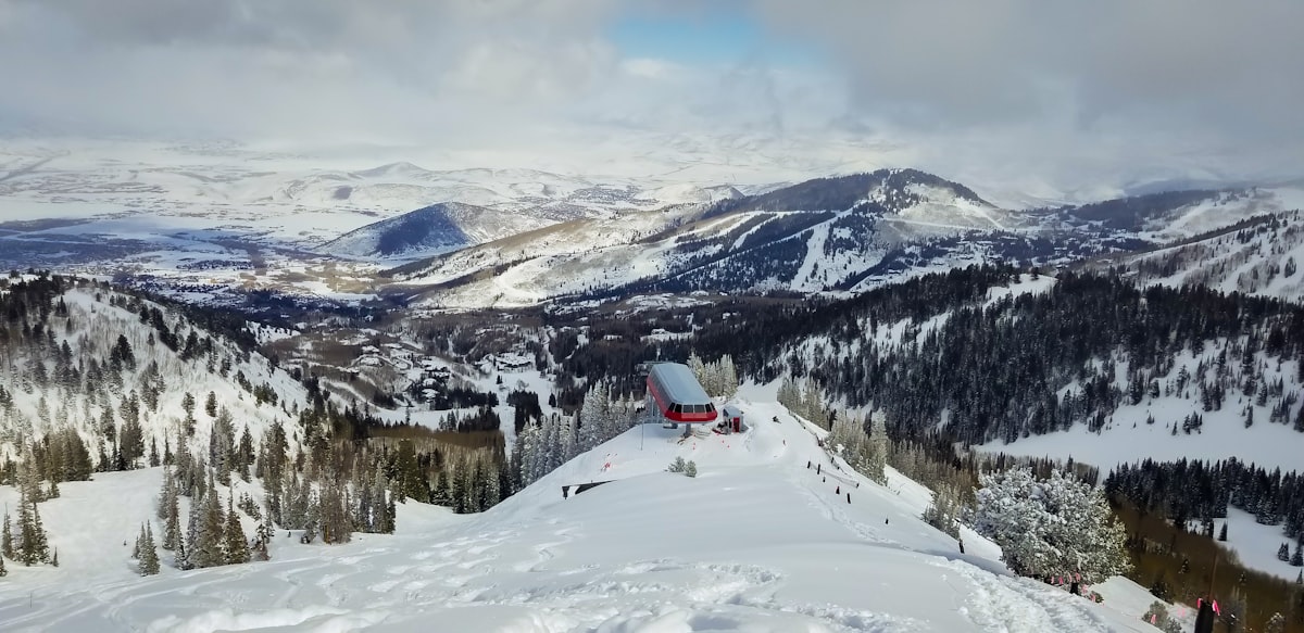 Deer Crest Estates ski access lot with Deer Valley views